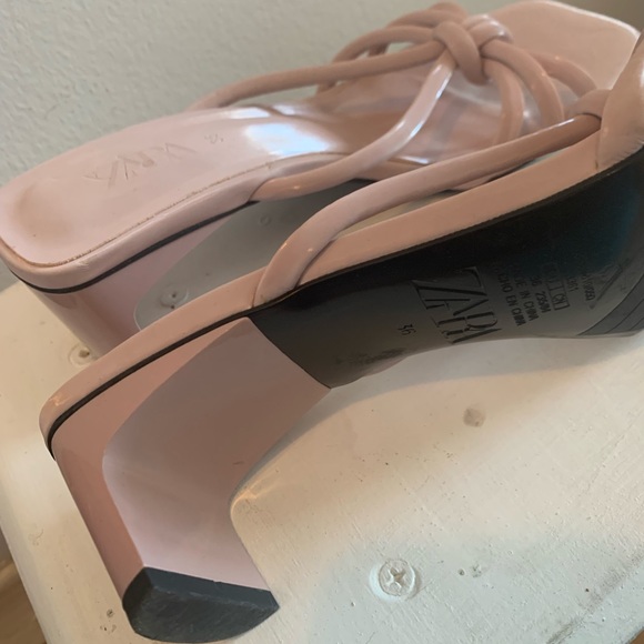 Zara light pink sandals - Picture 4 of 7